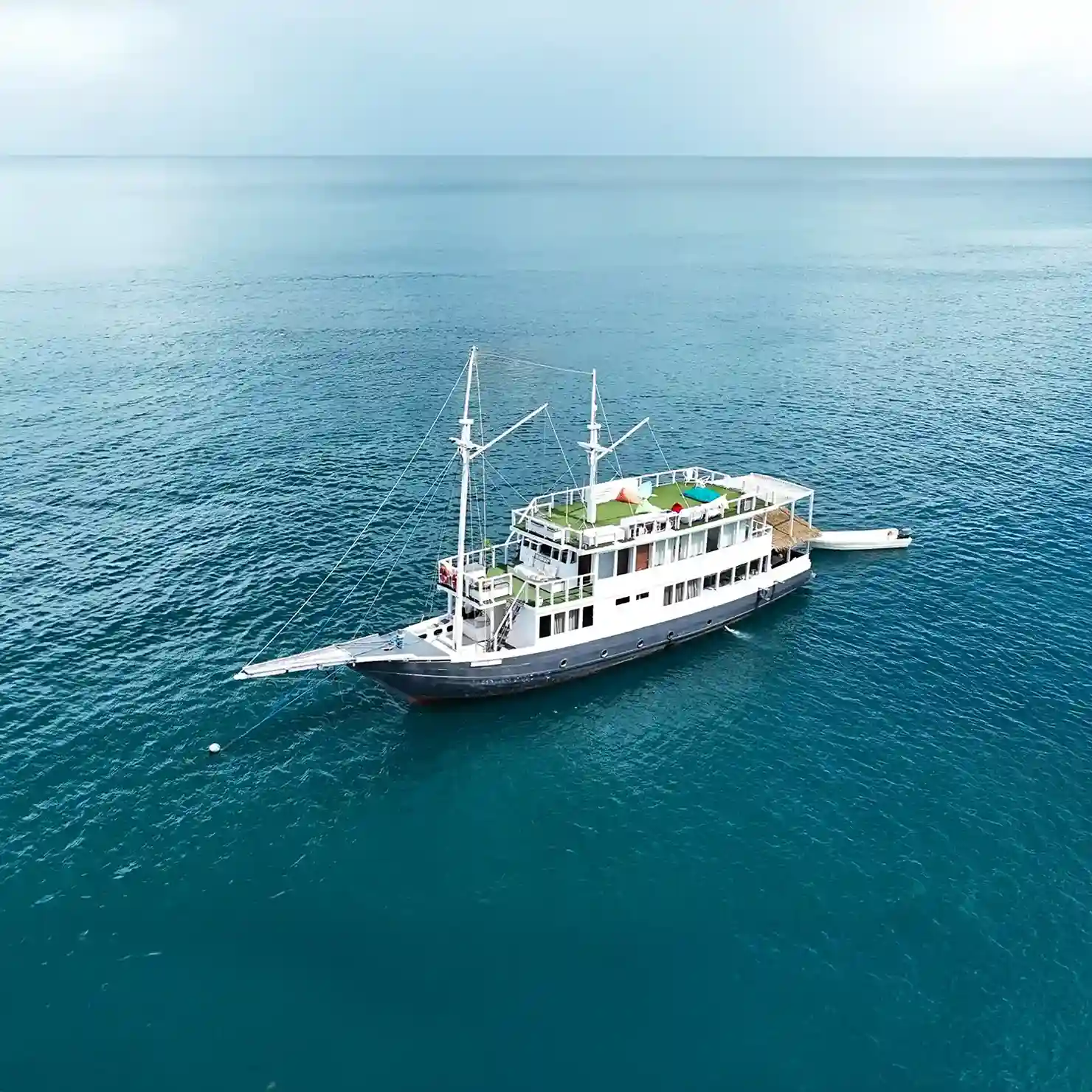 VIP I, a phinisi schooner for sale in Indonesia