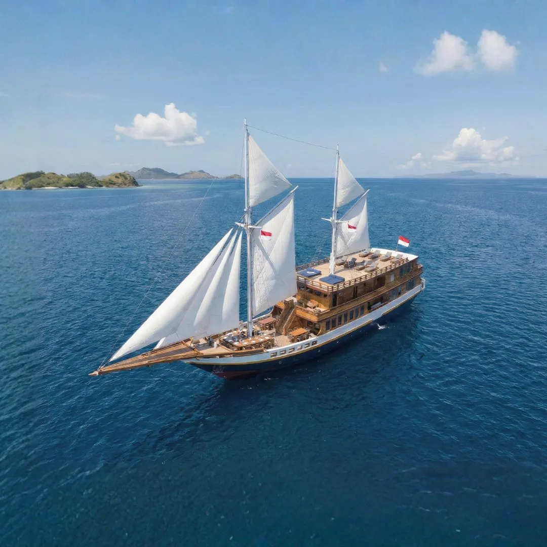 VIP X, a phinisi schooner for sale in Indonesia