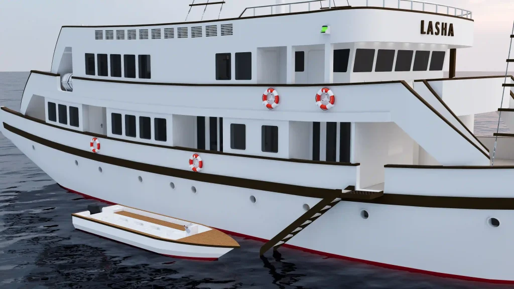 Lasha Cruise Phinisi Exterior | Komodo Luxury